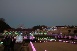 まだ明るいドイツ村