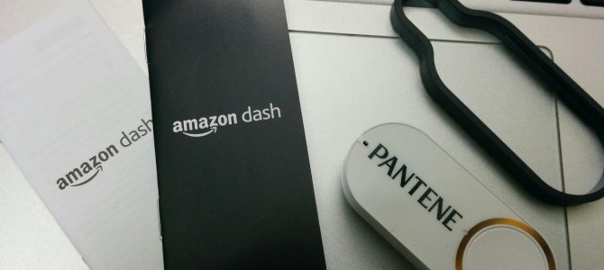 Amazon Dash Buttonを使ってみた。 Amazon Dash Buttonを使ってみた。